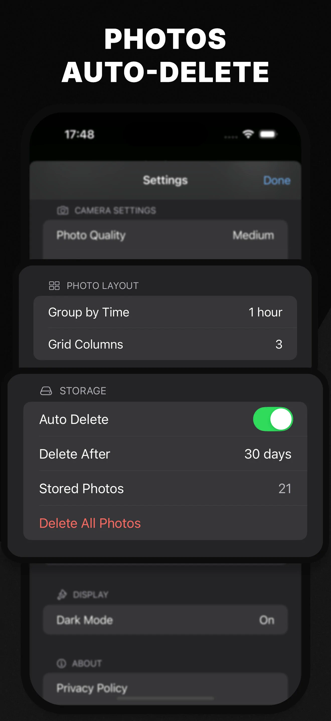 CheckCam Features